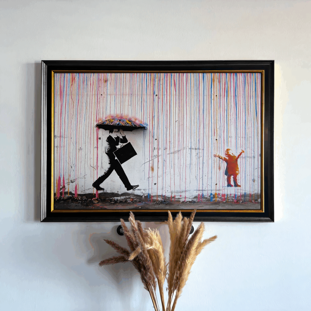 Colored Rain - Art Frame – Bild 1