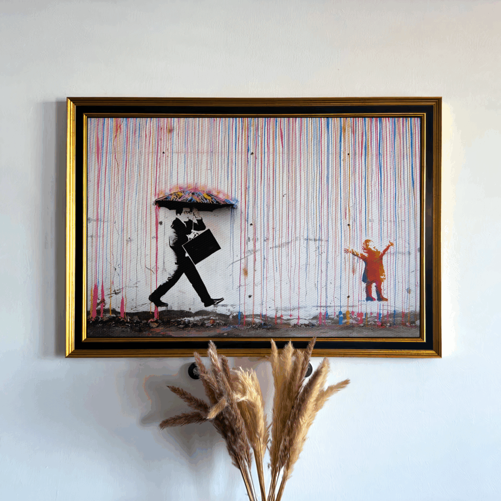Colored Rain - Art Frame – Bild 2