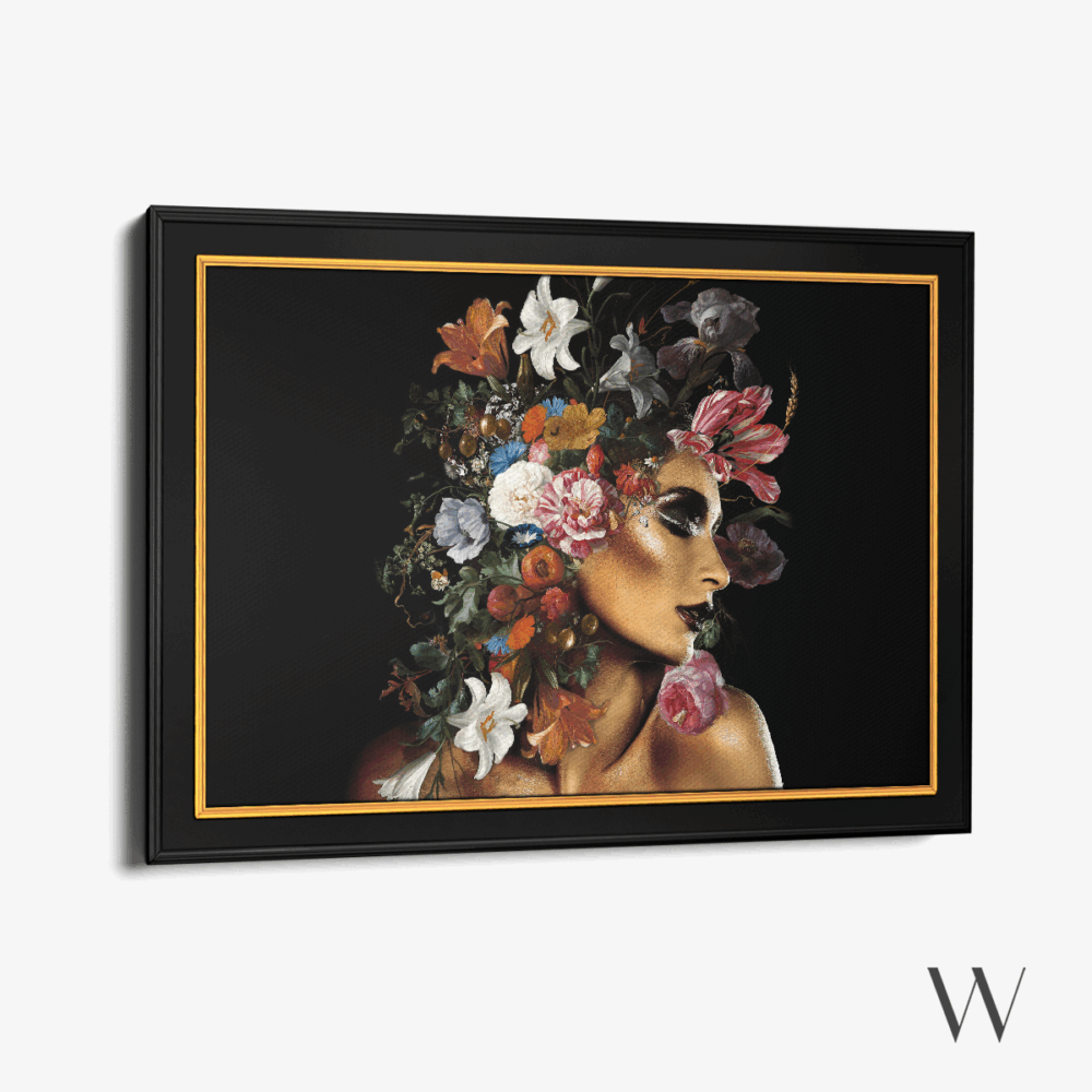 Flower Woman - Art Frame – Bild 3