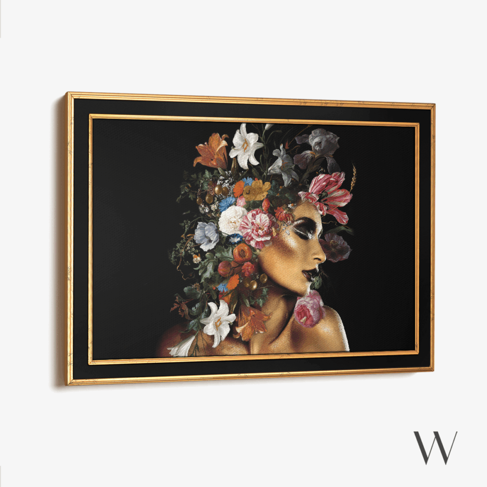 Flower Woman - Art Frame – Bild 4