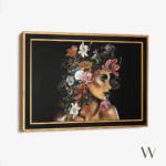 Flower Woman - Art Frame – Bild 4