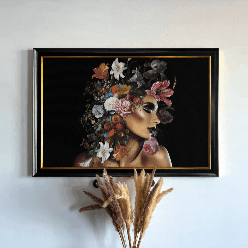 Flower Woman - Art Frame – Bild 1