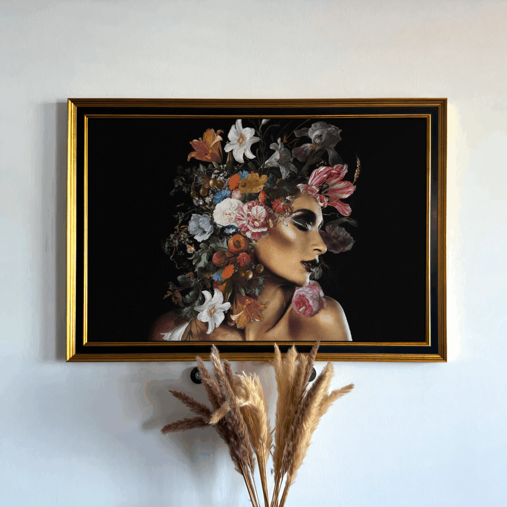 Flower Woman - Art Frame – Bild 2