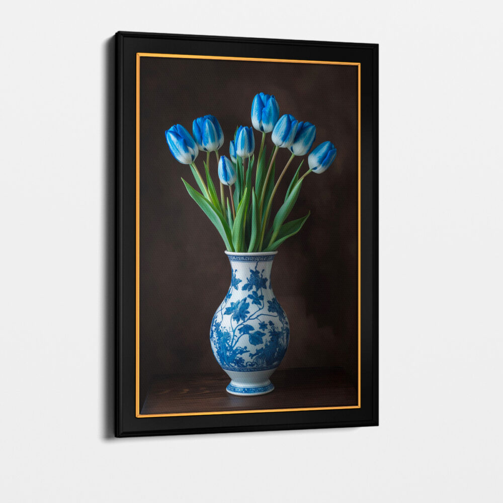 Blue Tulips - Art Frame – Bild 4