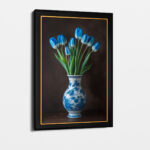 Blue Tulips - Art Frame – Bild 4