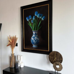 Blue Tulips - Art Frame