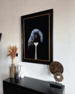 Delft Blue Shrimp - Art Frame
