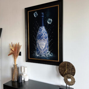 Delft Blue Dom P - Art Frame