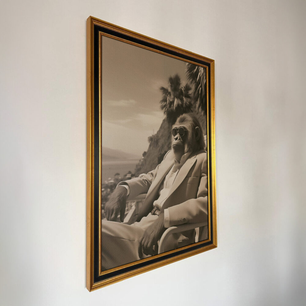 The Chimpfather - Art Frame – Bild 2