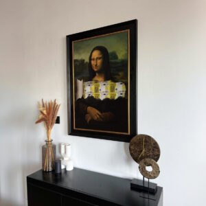 The Rich Mona - Art Frame