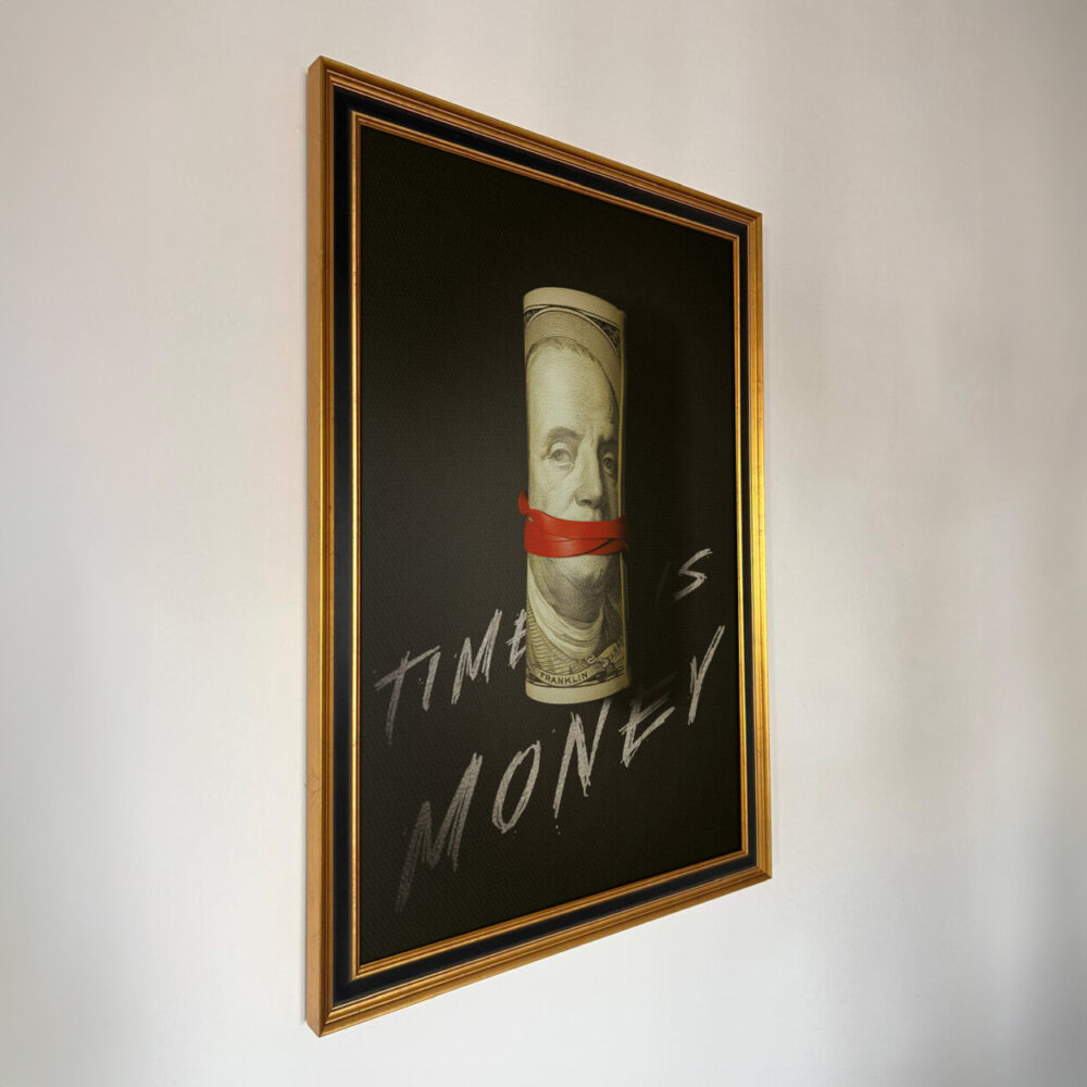 Time is Money - Art Frame – Bild 2