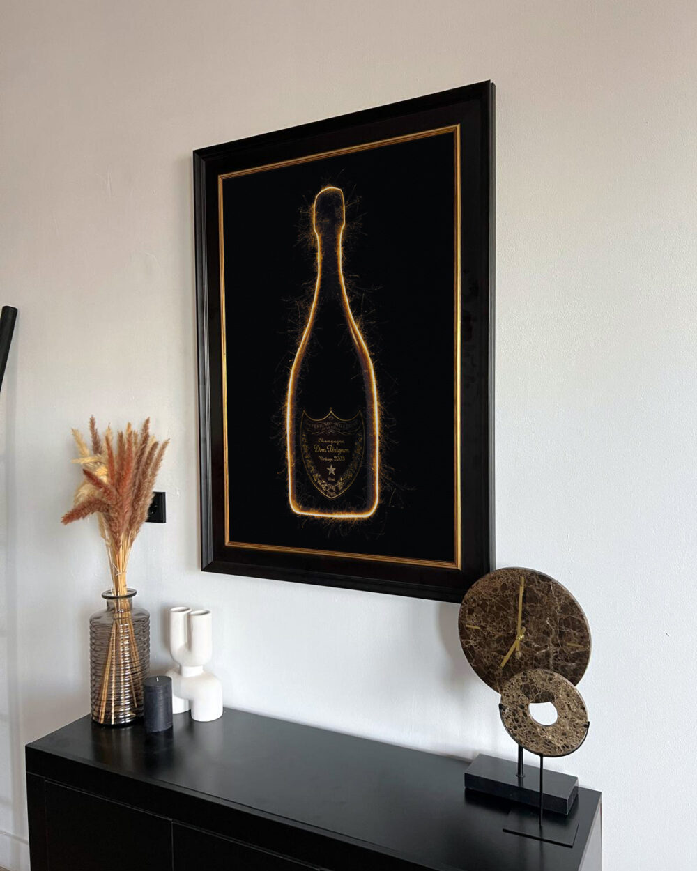 Golden Bottle - Art Frame – Bild 1
