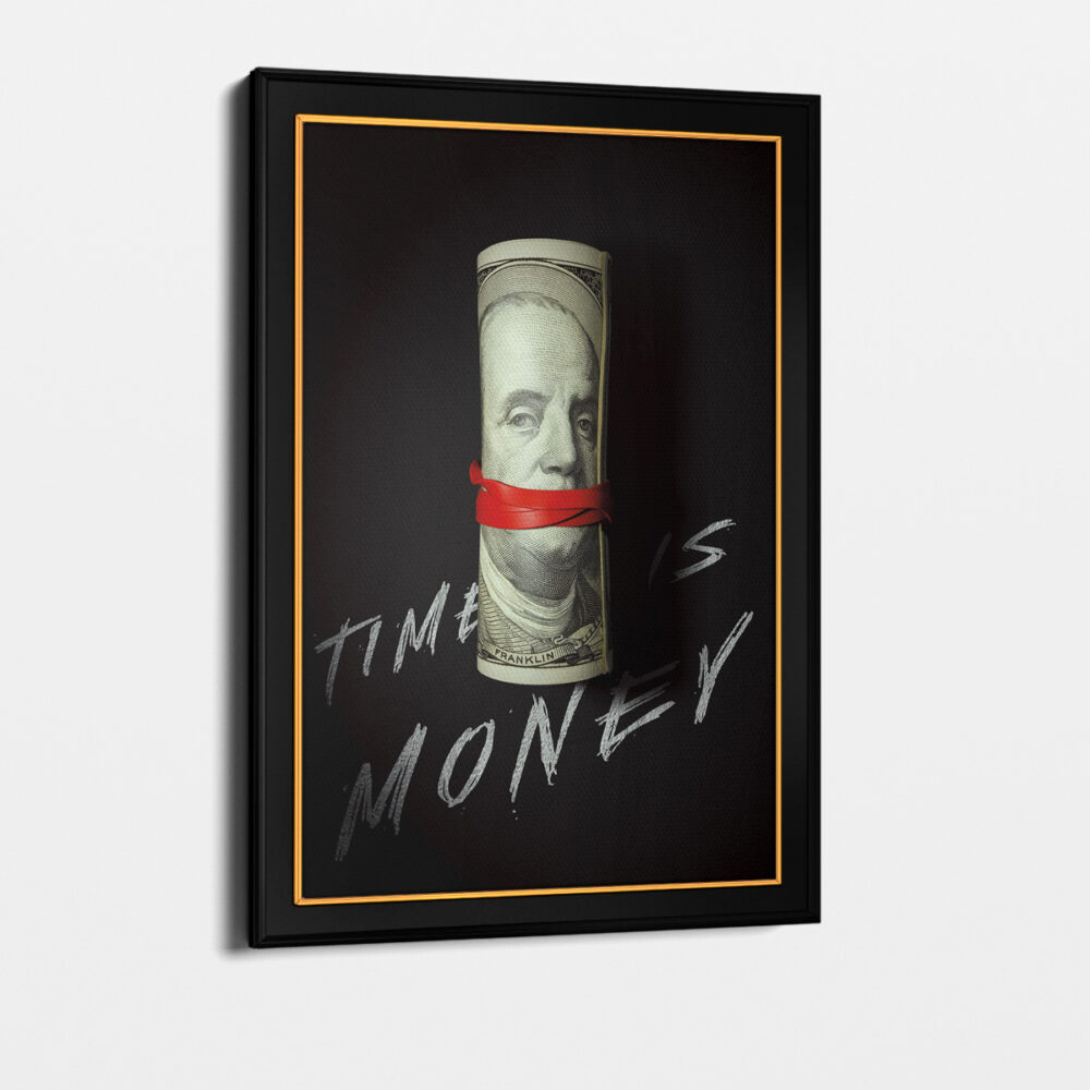 Time is Money - Art Frame – Bild 4