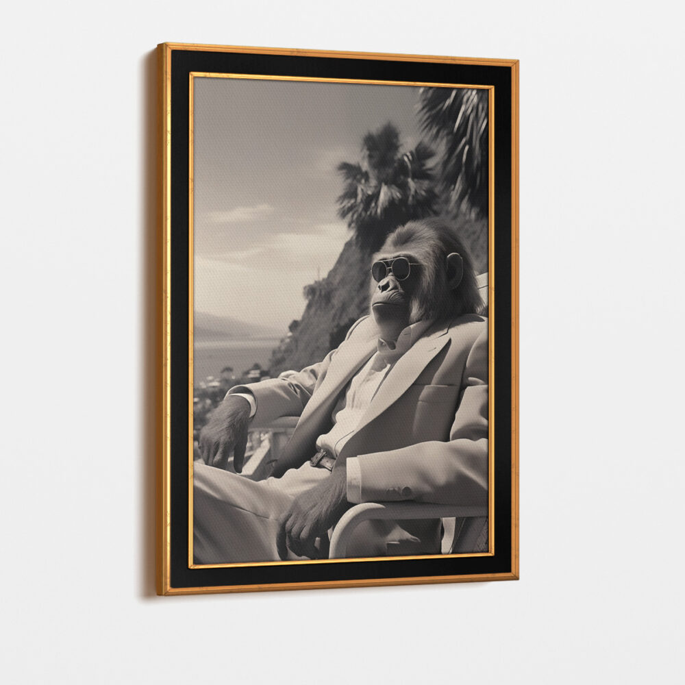 The Chimpfather - Art Frame – Bild 4
