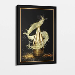 Bottle of Gold - Art Frame-3