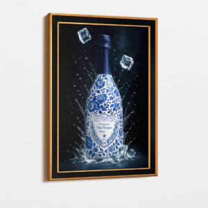 Delft Blue Dom P - Art Frame-3