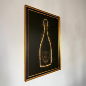 Golden Bottle - Art Frame-2
