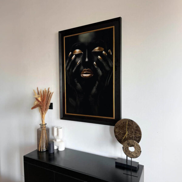 Golden Reverence - Art Frame