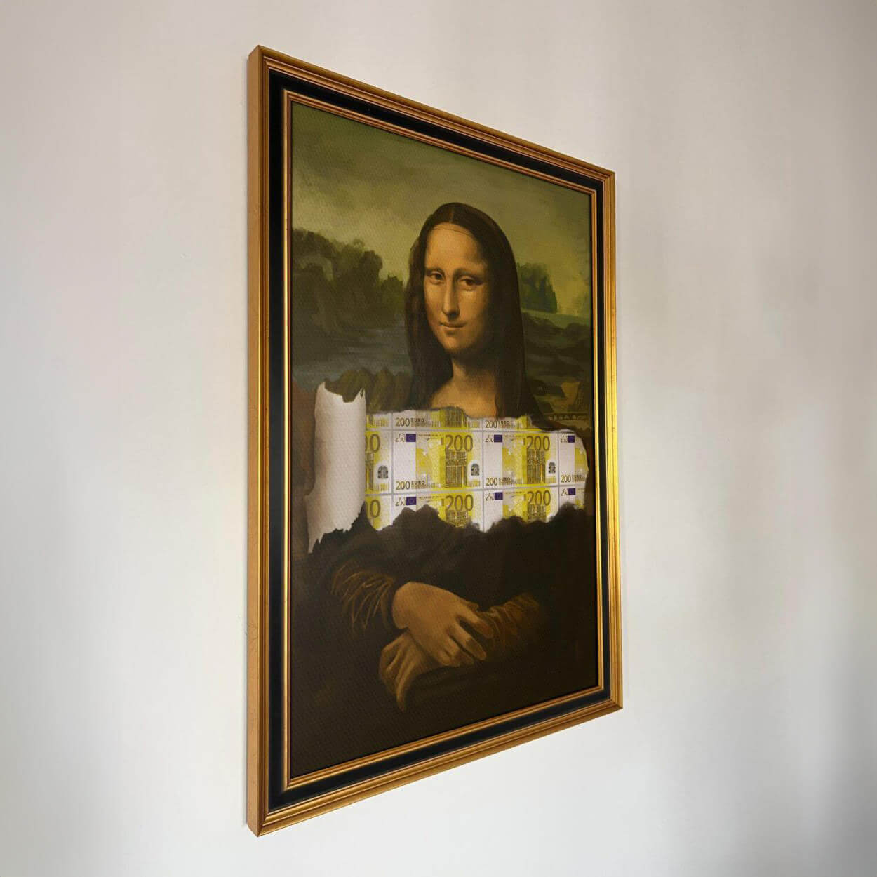 The Rich Mona - Art Frame-2