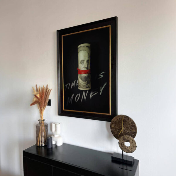 Time is Money - Art Frame
