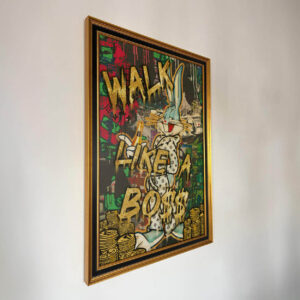 Walk like Boss - Art Frame-2