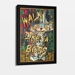 Walk like Boss - Art Frame-4