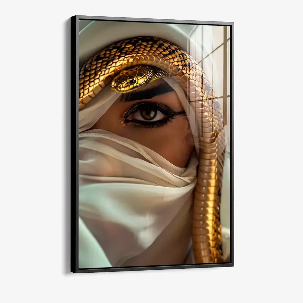 8.-Glass-Framed-Golden-Snake.webp